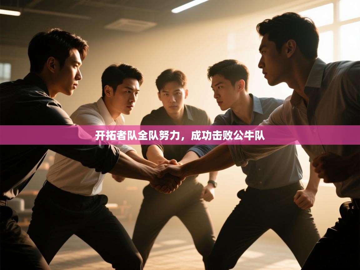 开拓者队全队努力，成功击败公牛队